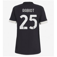 Dres Juventus Adrien Rabiot #25 Rezervni za Žensko 2023-24 Kratak Rukav